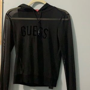 GUESS Mesh hoodie